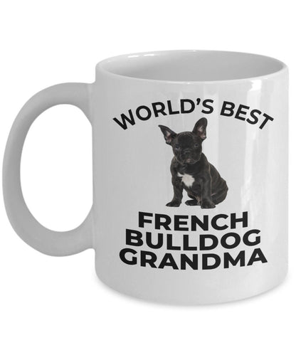 French Bulldog Grandma Puppy Dog Coffee Mug - Mallard Moon Gift Shop