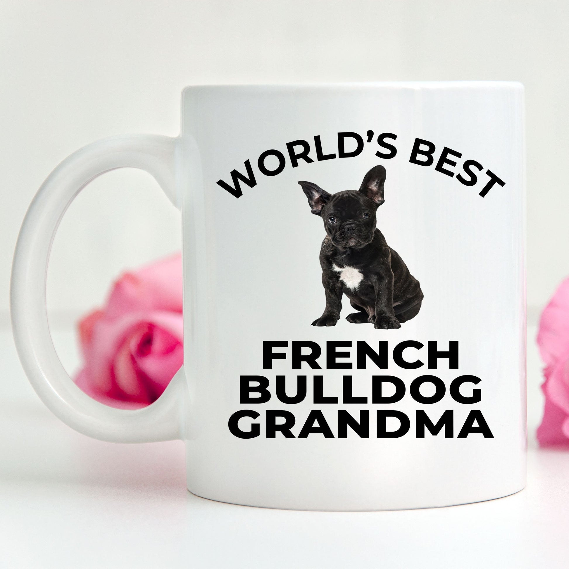 French Bulldog Grandma Puppy Dog Coffee Mug - Mallard Moon Gift Shop