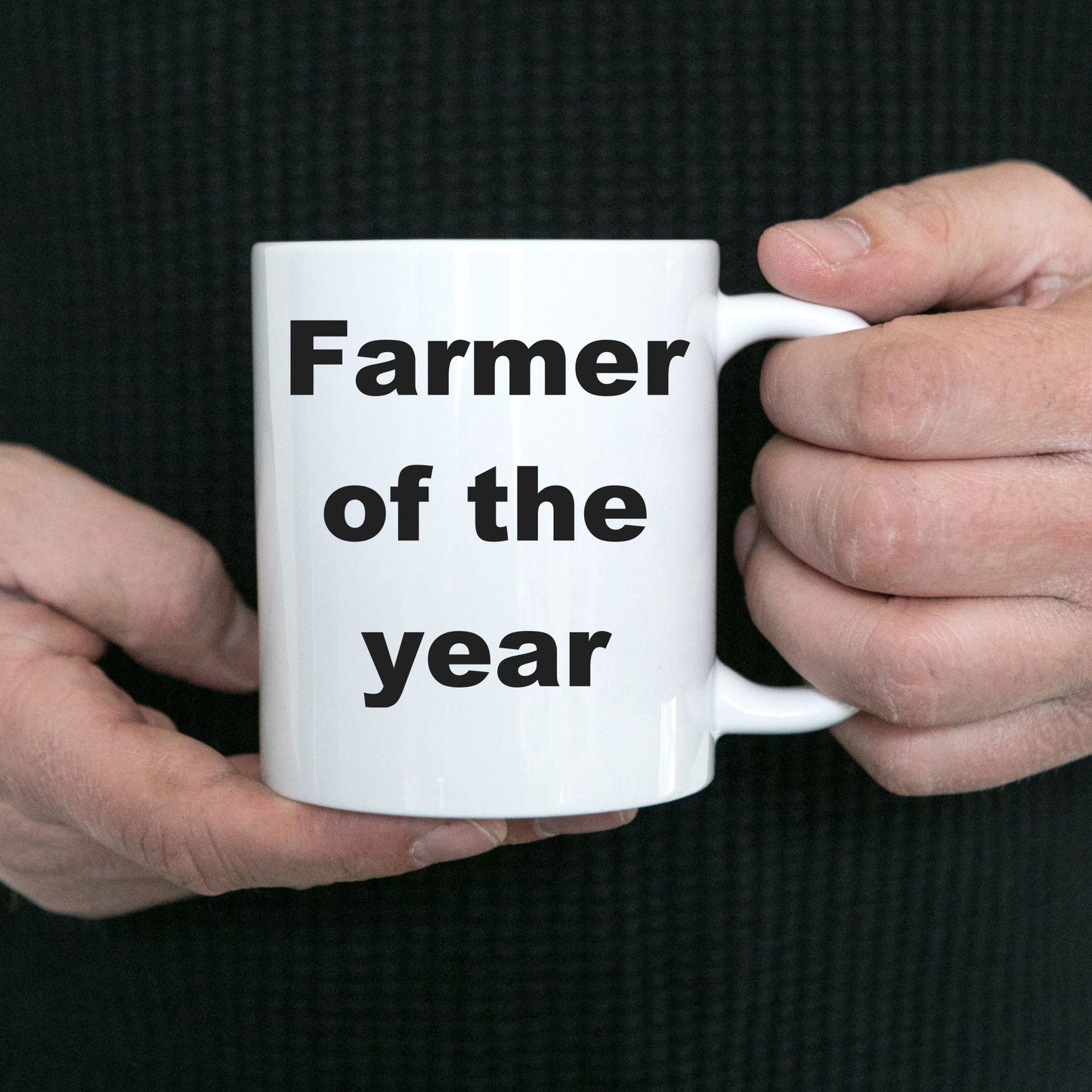 Farmer gift - Farmer of the Year funny coffee mug - Mallard Moon Gift Shop