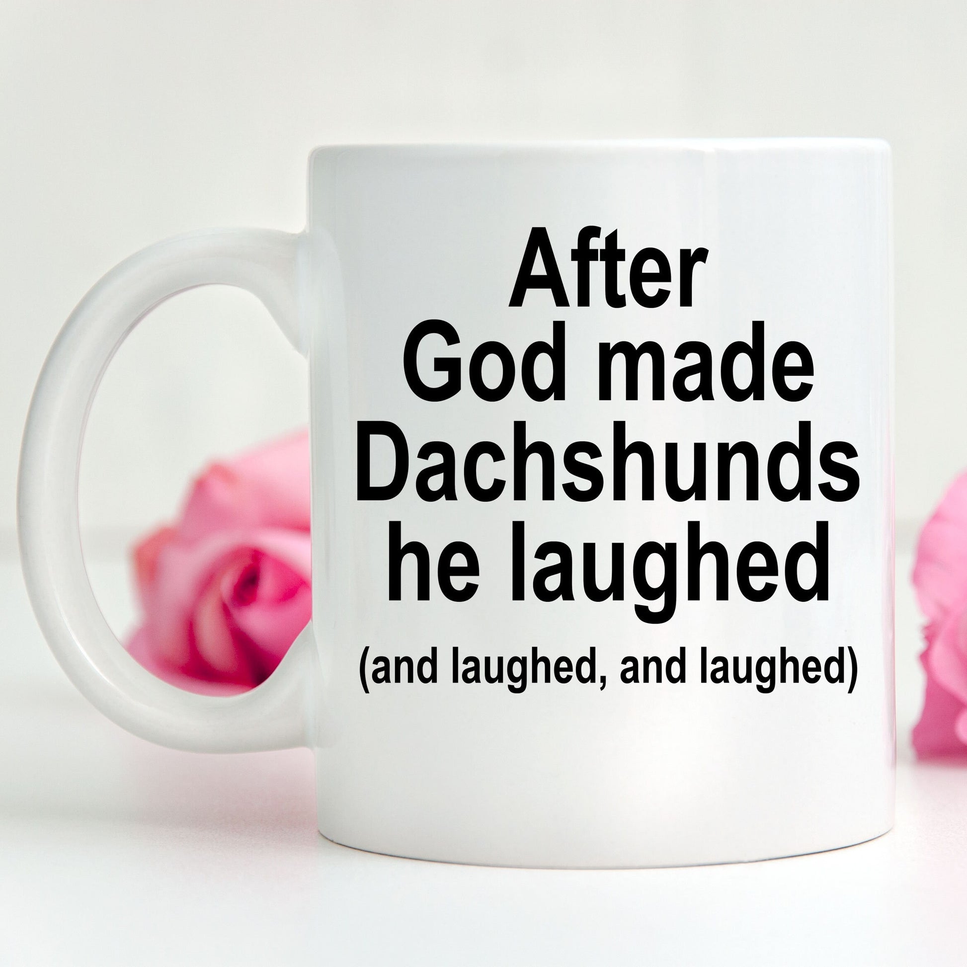 Dachshund Dog Joke Coffee Mug - Mallard Moon Gift Shop