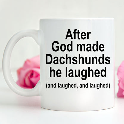 Dachshund Dog Joke Coffee Mug - Mallard Moon Gift Shop