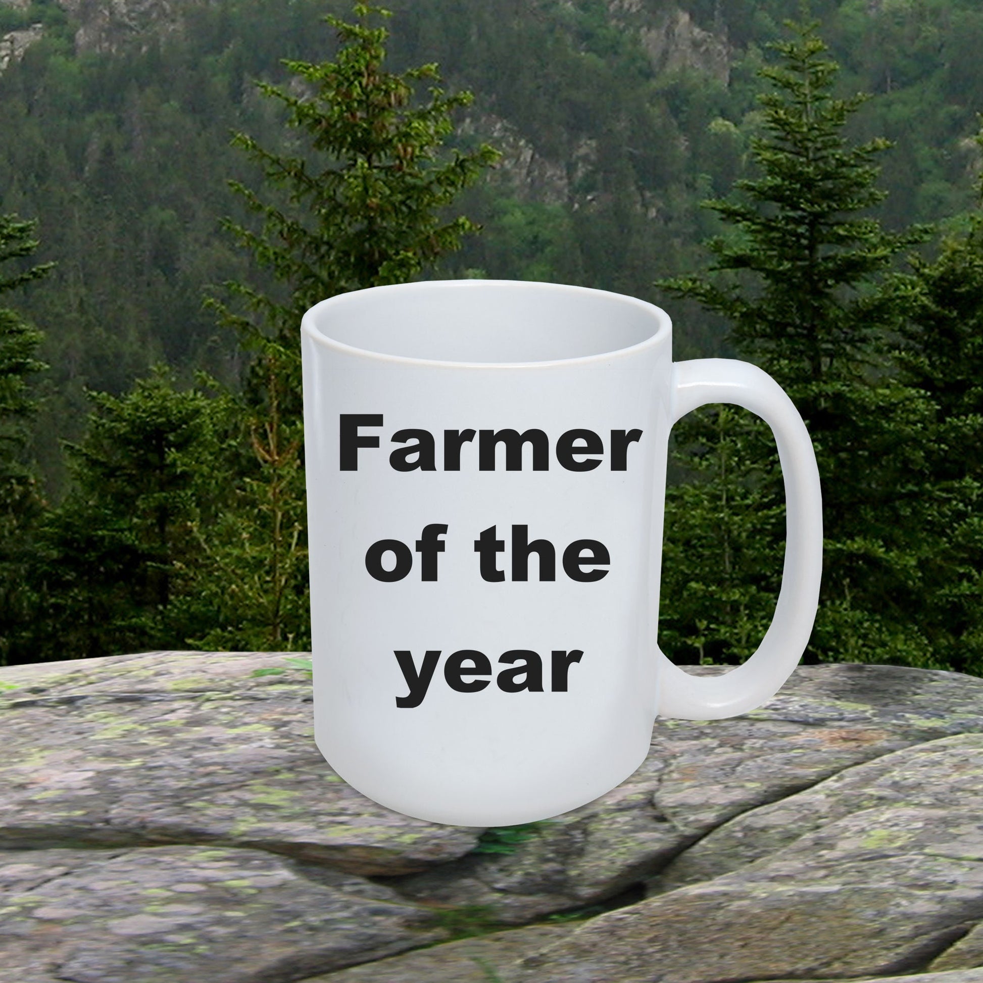 Farmer gift - Farmer of the Year funny coffee mug - Mallard Moon Gift Shop