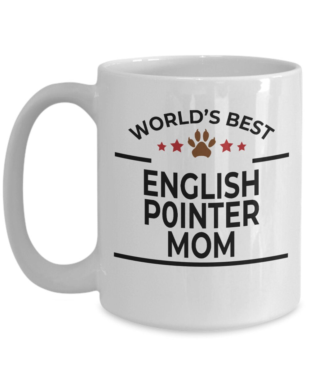 English Pointer Dog Mom Coffee Mug - Mallard Moon Gift Shop