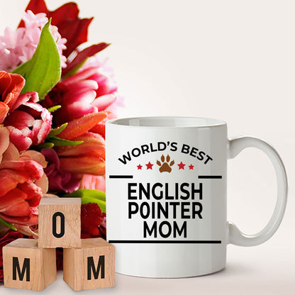 English Pointer Dog Mom Coffee Mug - Mallard Moon Gift Shop