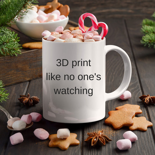 3D Printer Coffee Mug - Mallard Moon Gift Shop