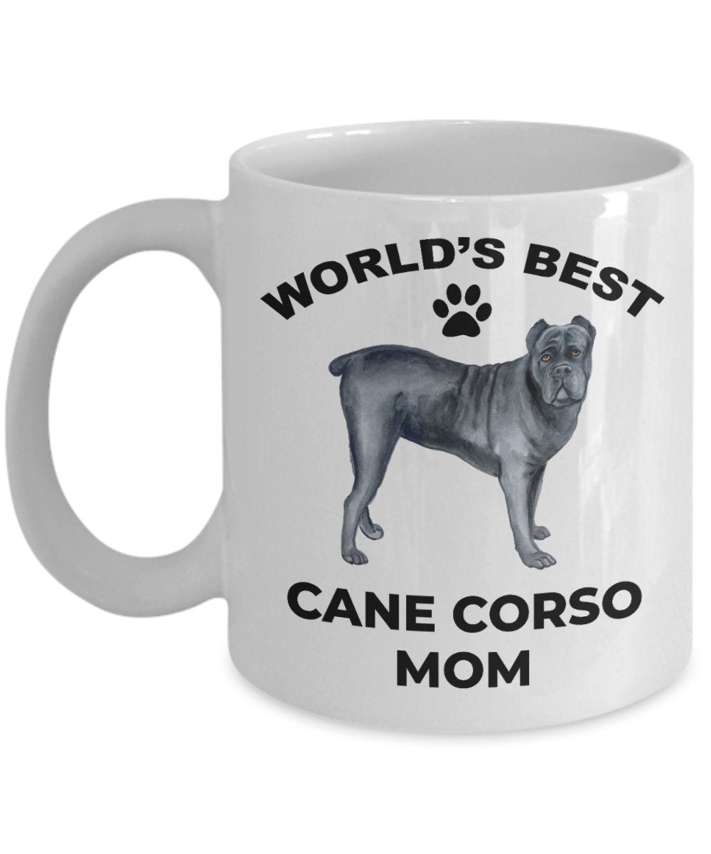 Cane corso best mom coffee mug - Mallard Moon Gift Shop