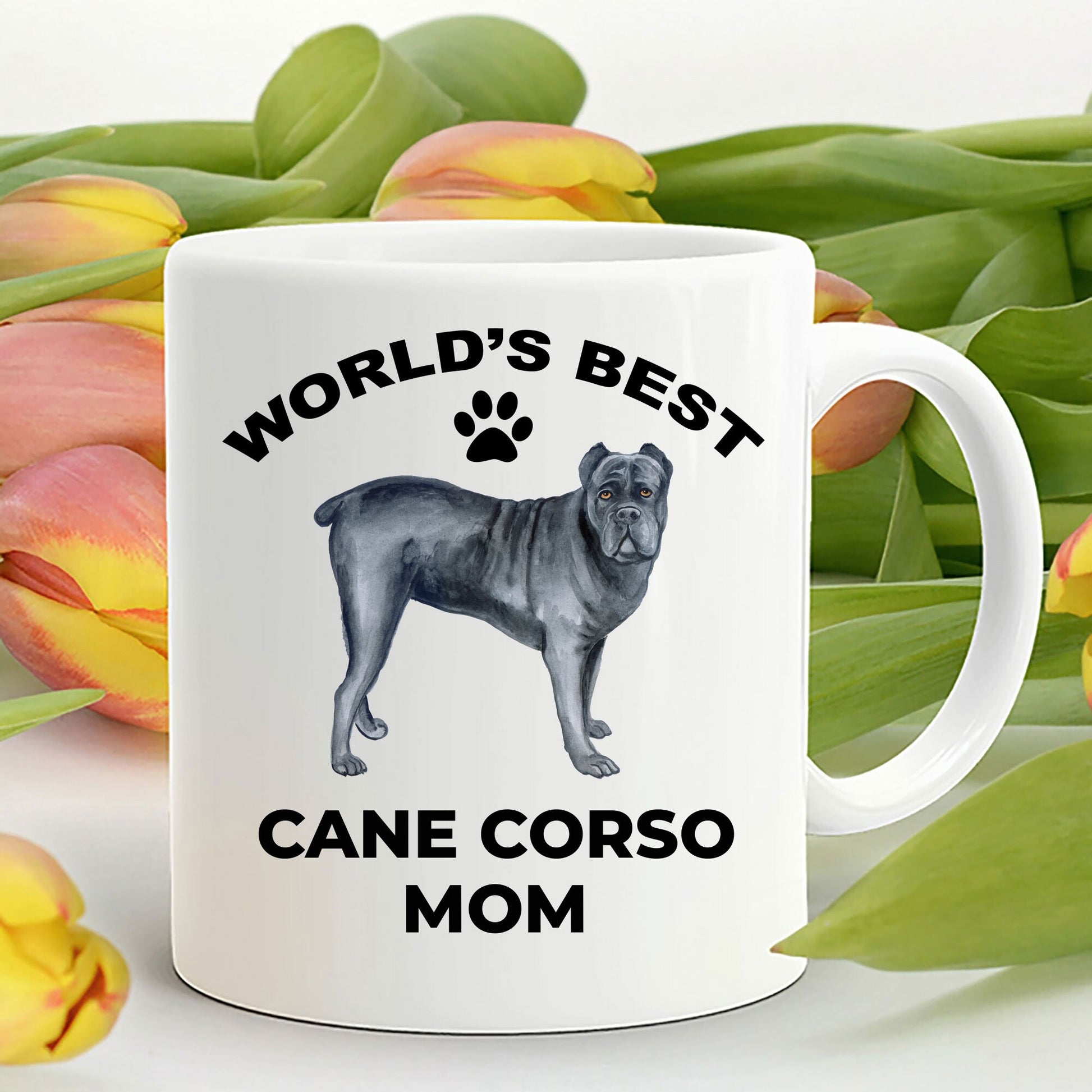 Cane corso best mom coffee mug - Mallard Moon Gift Shop