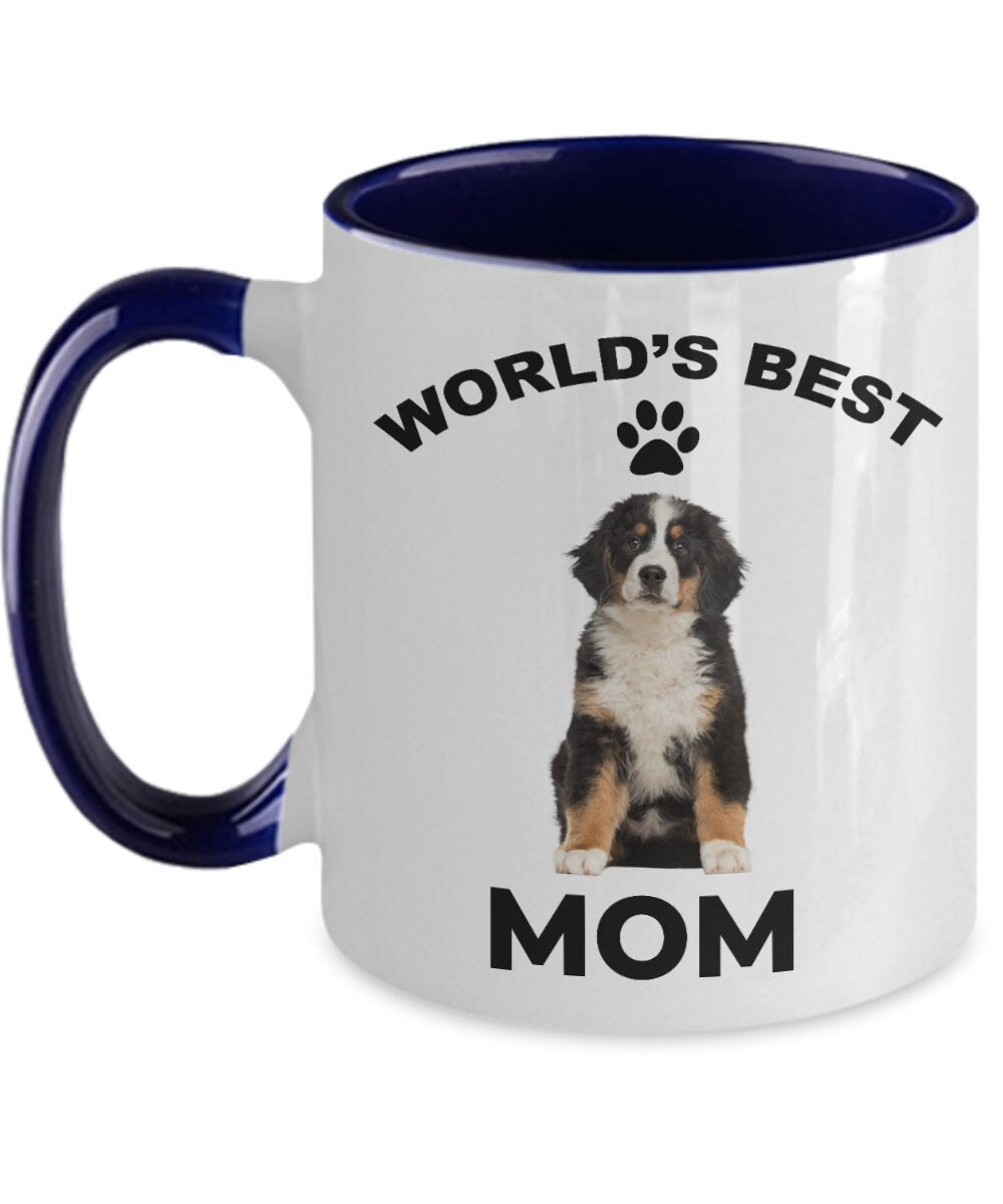 Bernese Mountain Dog Best Mom coffee mug - Mallard Moon Gift Shop