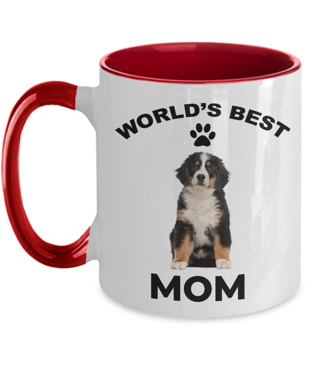 Bernese Mountain Dog Best Mom coffee mug - Mallard Moon Gift Shop