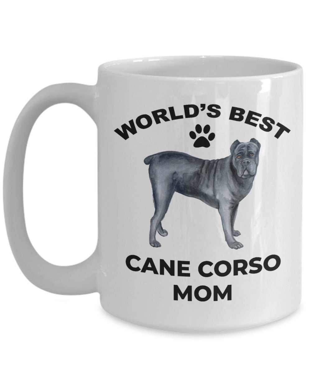 Cane corso best mom coffee mug - Mallard Moon Gift Shop