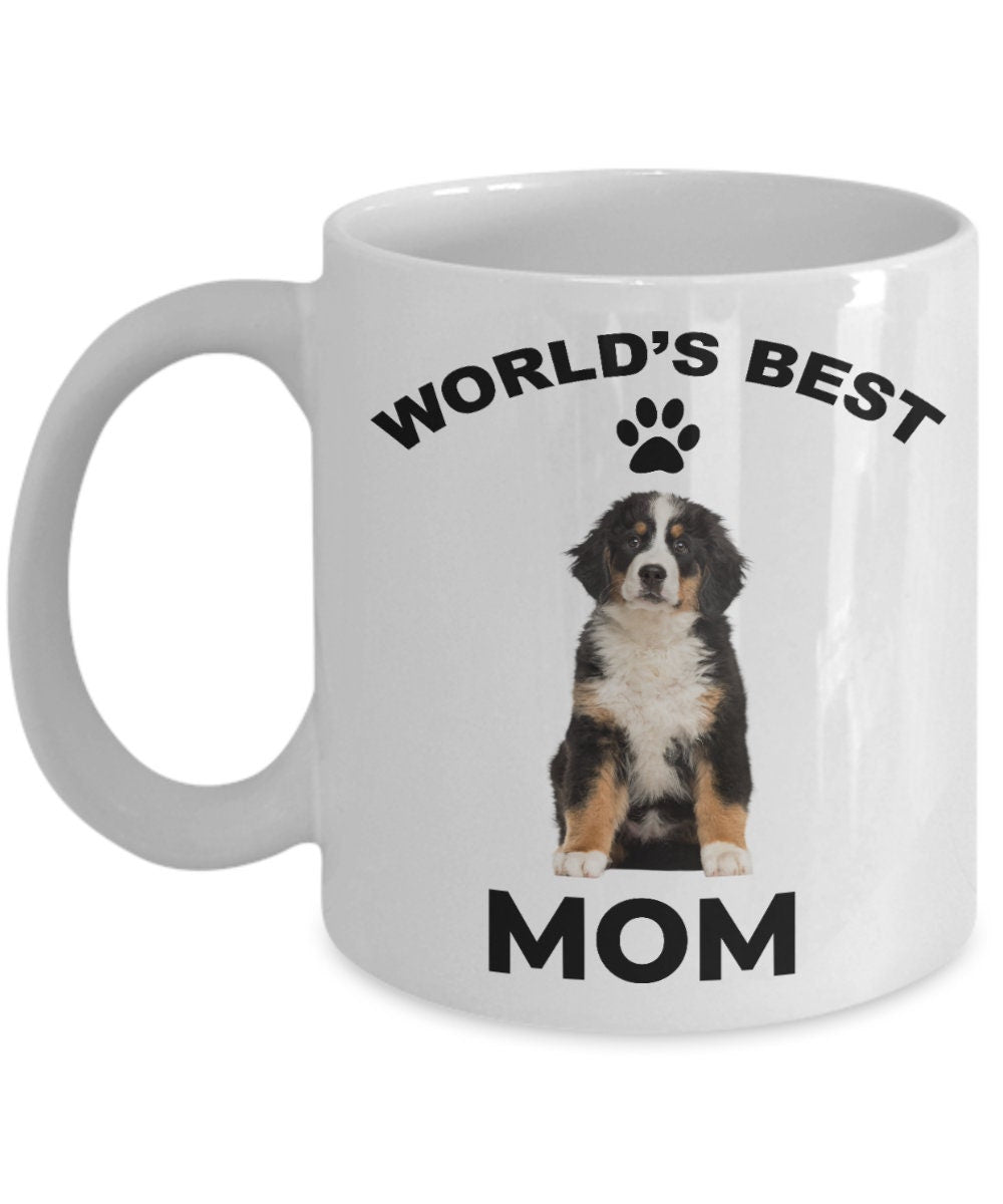 Bernese Mountain Dog Best Mom coffee mug - Mallard Moon Gift Shop