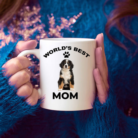 Bernese Mountain Dog Best Mom coffee mug - Mallard Moon Gift Shop