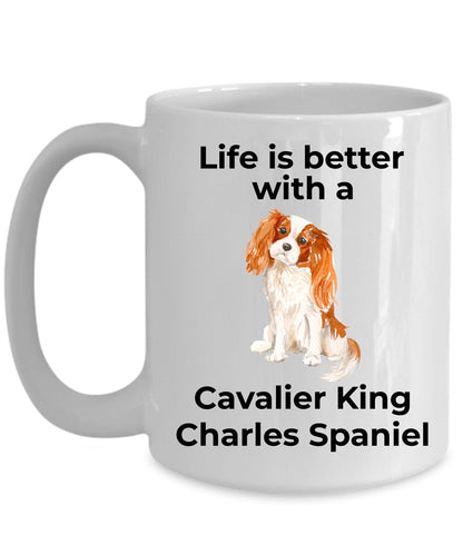 Cavalier King Charles Spaniel Coffee Mug - Mallard Moon Gift Shop