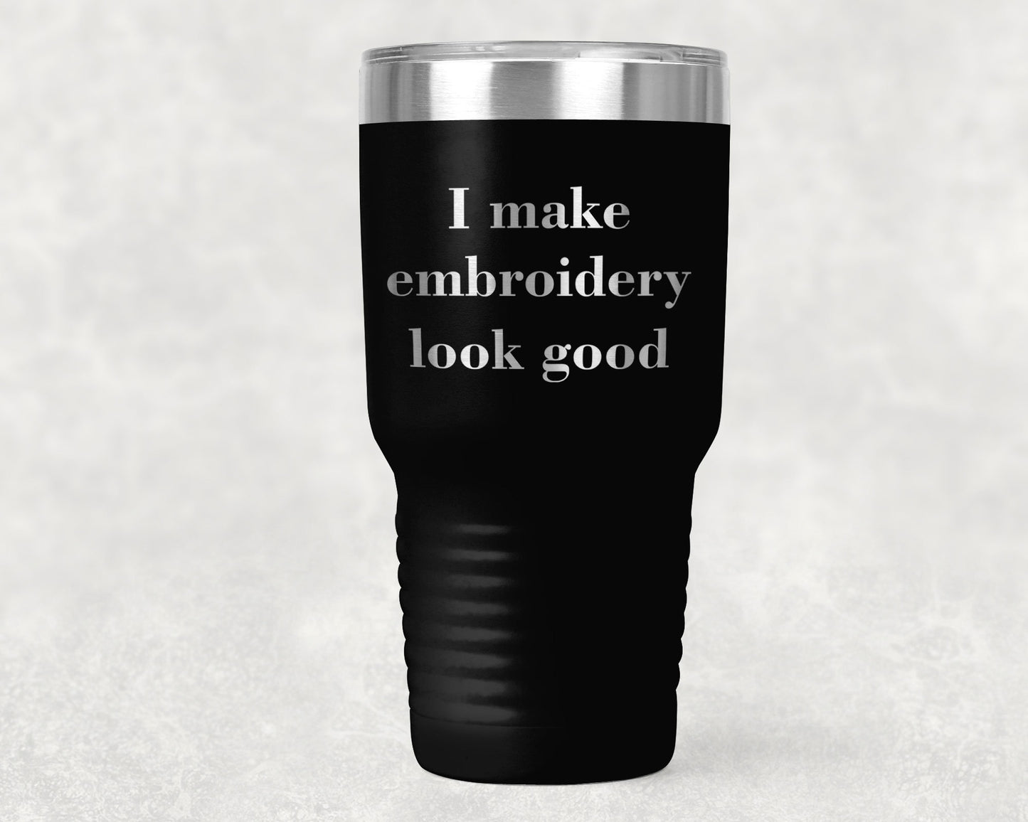 Embroidery Gift Polar Camel 30oz Ringneck  Laser Etched Tumbler - Mallard Moon Gift Shop