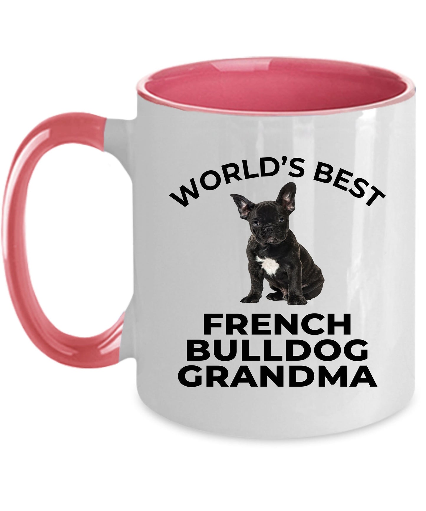 French Bulldog Grandma Puppy Dog Coffee Mug - Mallard Moon Gift Shop