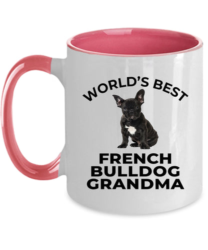 French Bulldog Grandma Puppy Dog Coffee Mug - Mallard Moon Gift Shop