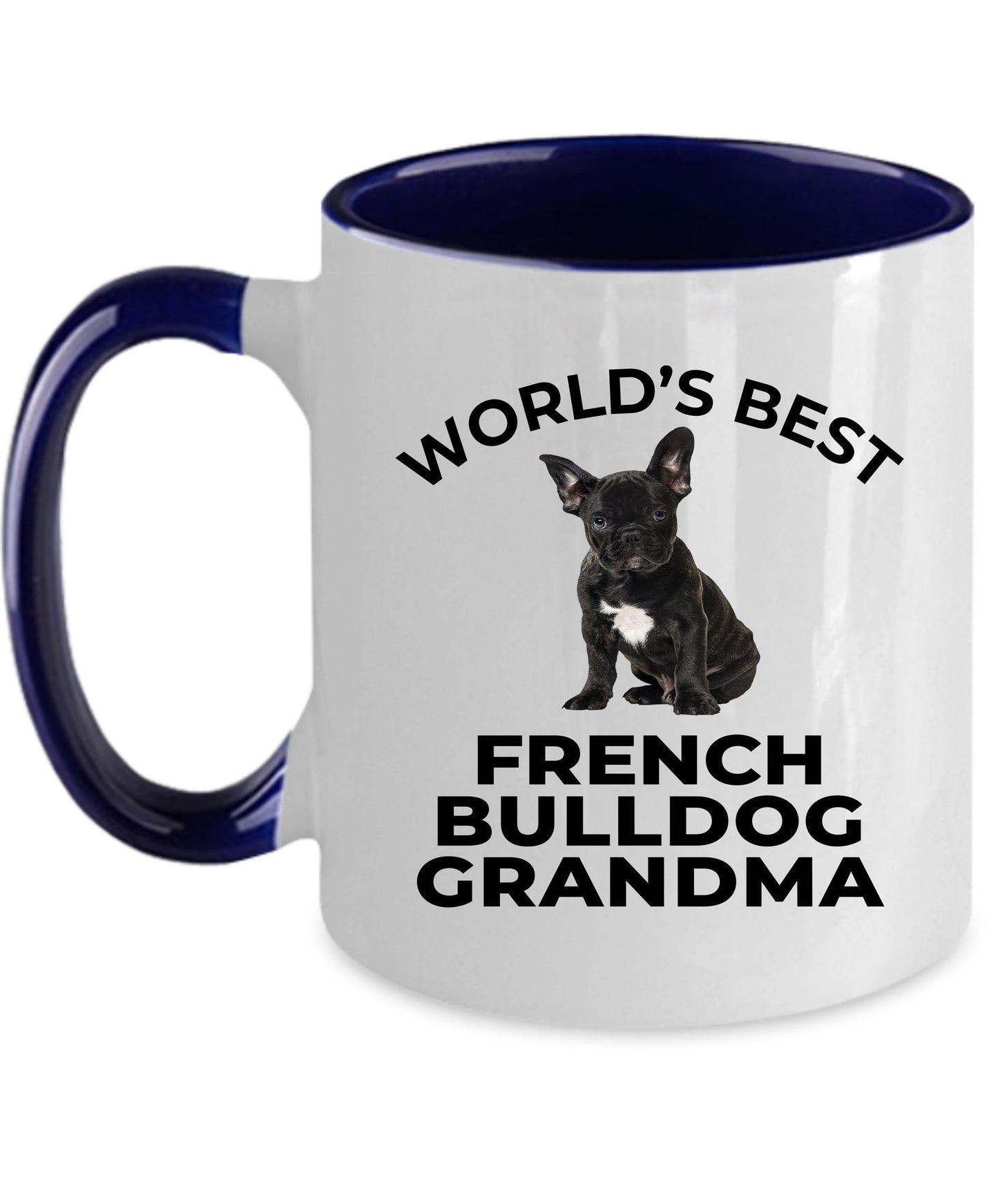 French Bulldog Grandma Puppy Dog Coffee Mug - Mallard Moon Gift Shop