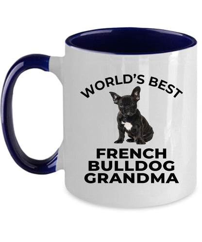 French Bulldog Grandma Puppy Dog Coffee Mug - Mallard Moon Gift Shop