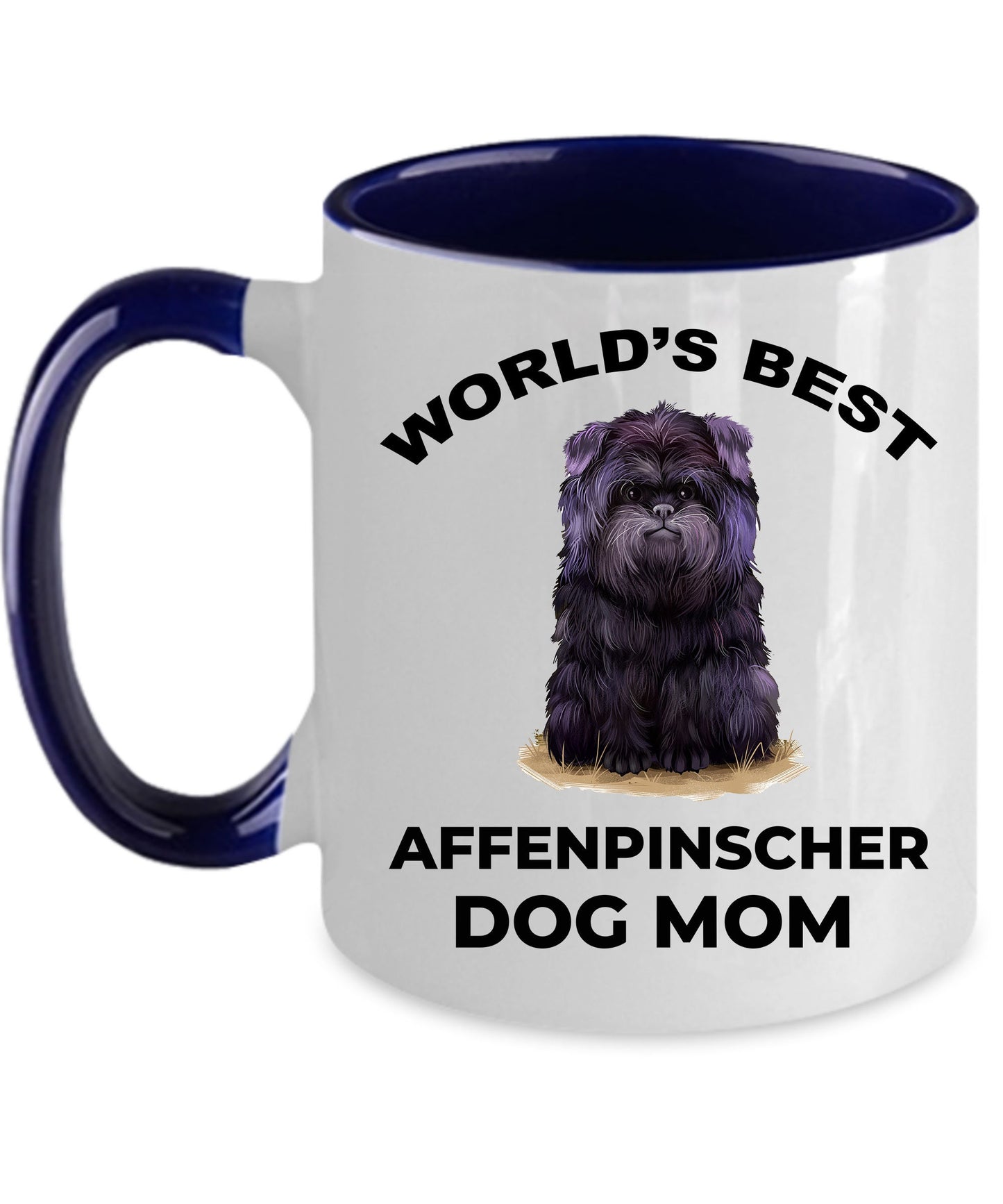 Affenpinscher Dog Best Mom Coffee Mug - Mallard Moon Gift Shop