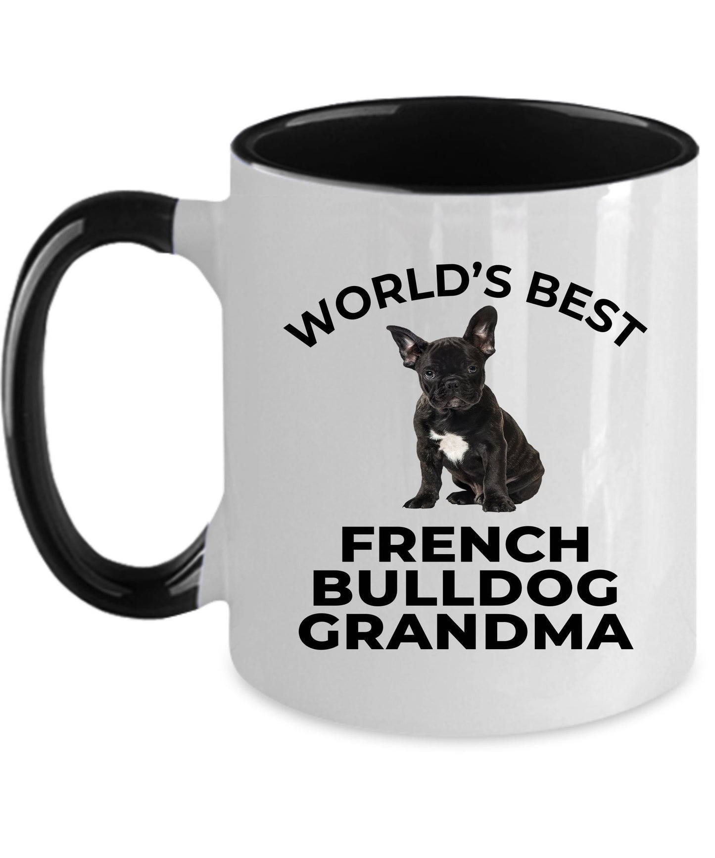 French Bulldog Grandma Puppy Dog Coffee Mug - Mallard Moon Gift Shop