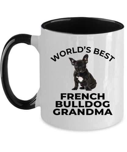 French Bulldog Grandma Puppy Dog Coffee Mug - Mallard Moon Gift Shop