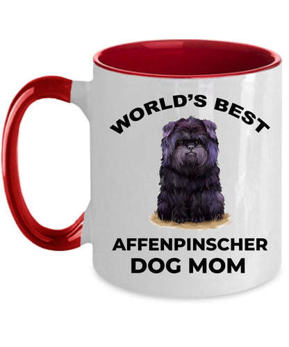 Affenpinscher Dog Best Mom Coffee Mug - Mallard Moon Gift Shop