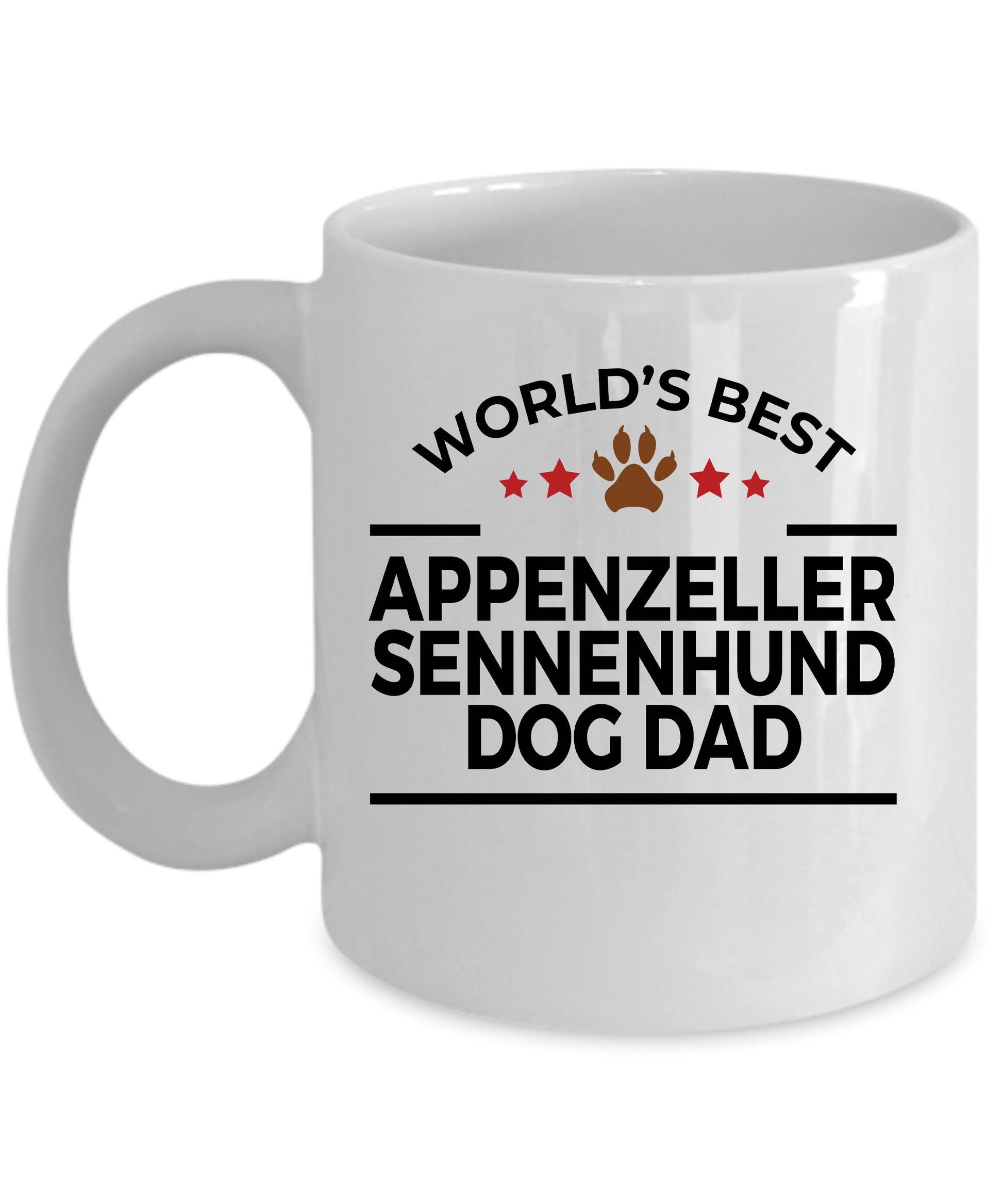 Appenzeller Sennenhund Dog Dad Mug - Mallard Moon Gift Shop