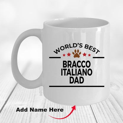 Bracco Italiano Dog Dad Mug - Mallard Moon Gift Shop