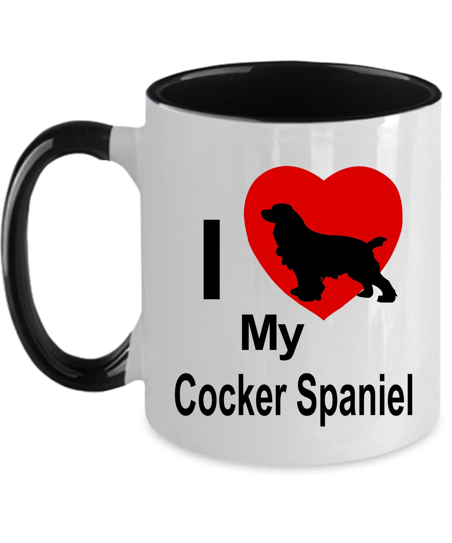 Cocker Spaniel Dog Lover Custom Ceramic Coffee Mug - Mallard Moon Gift Shop