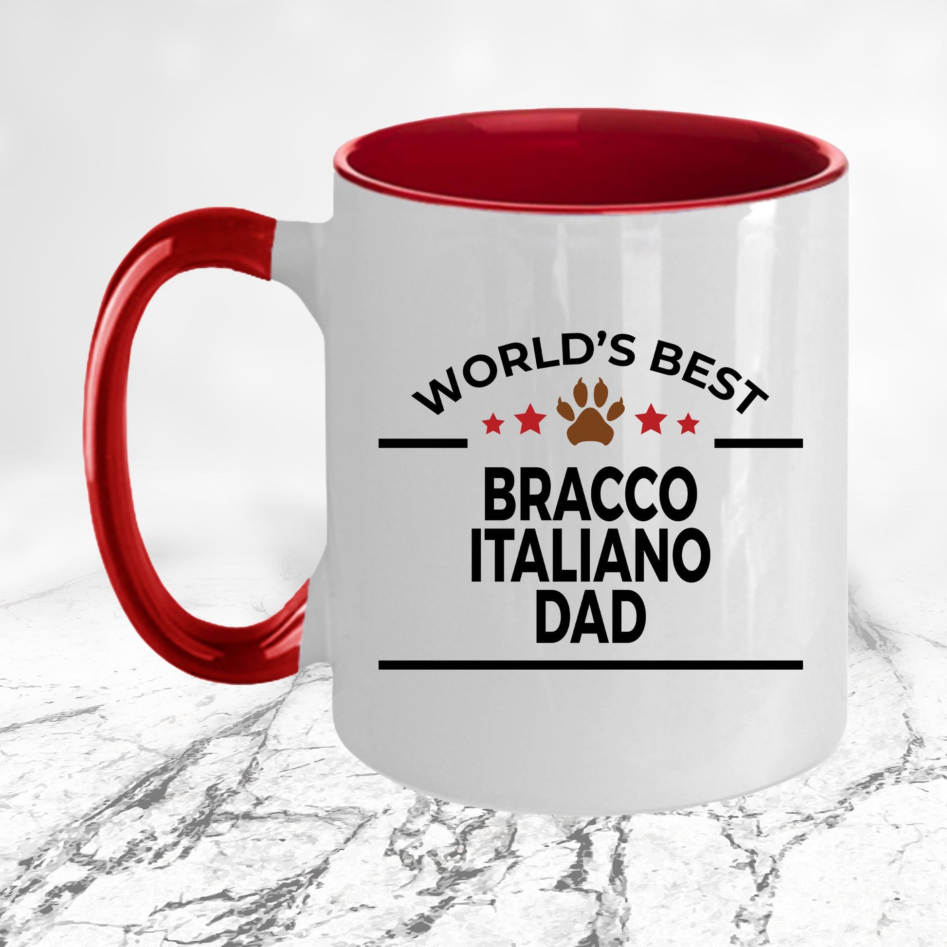 Bracco Italiano Dog Dad Mug - Mallard Moon Gift Shop