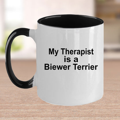 Biewer Terrier Dog Therapist Mug - Mallard Moon Gift Shop