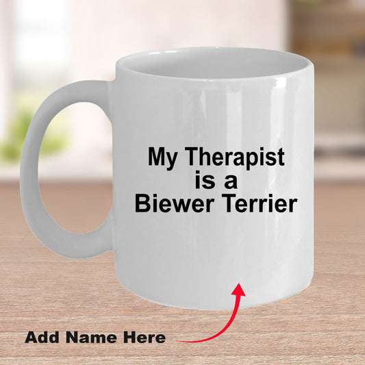 Biewer Terrier Dog Therapist Mug - Mallard Moon Gift Shop