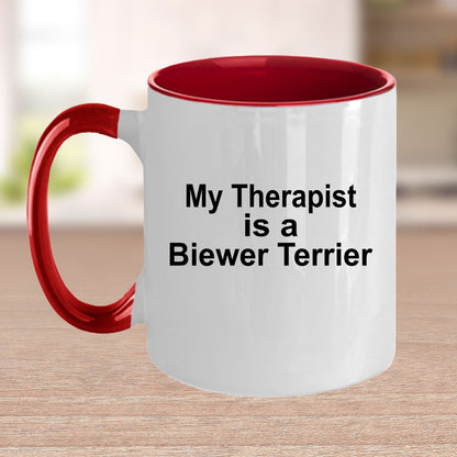 Biewer Terrier Dog Therapist Mug - Mallard Moon Gift Shop