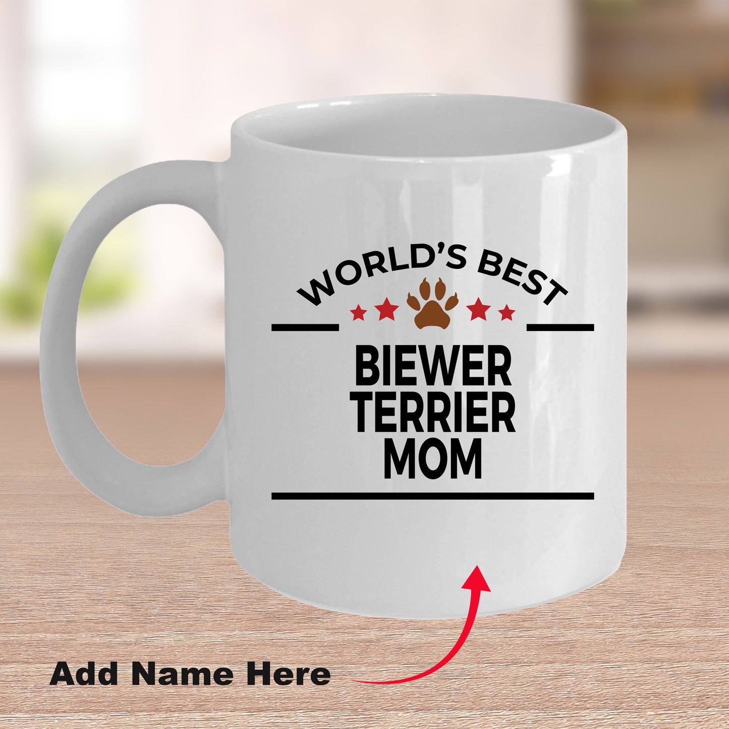 Biewer Terrier Dog Mom Mug - Mallard Moon Gift Shop