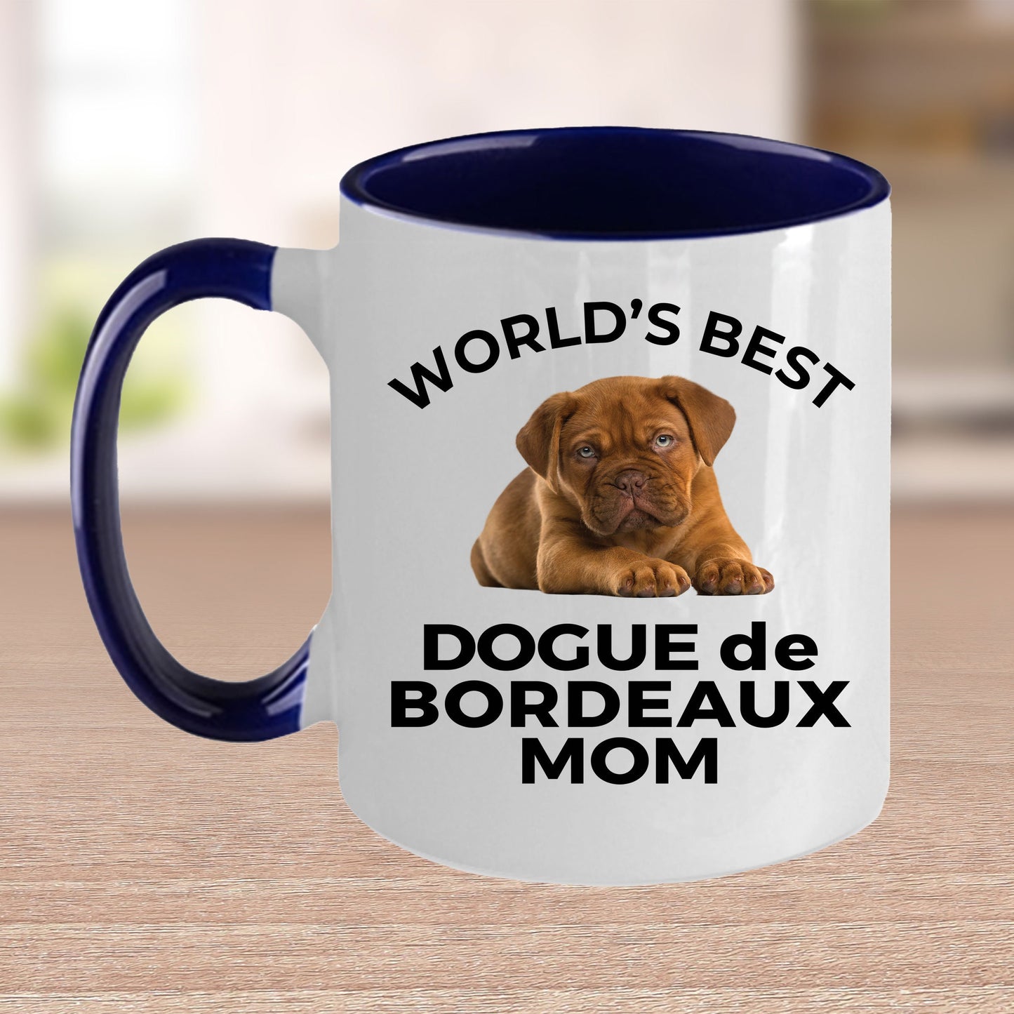 Dogue de Bordeaux Puppy Dog Mom Coffee Mug - Mallard Moon Gift Shop
