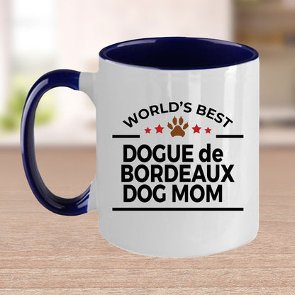 Dogue de Bordeaux Dog Mom Ceramic Coffee Mug - Mallard Moon Gift Shop