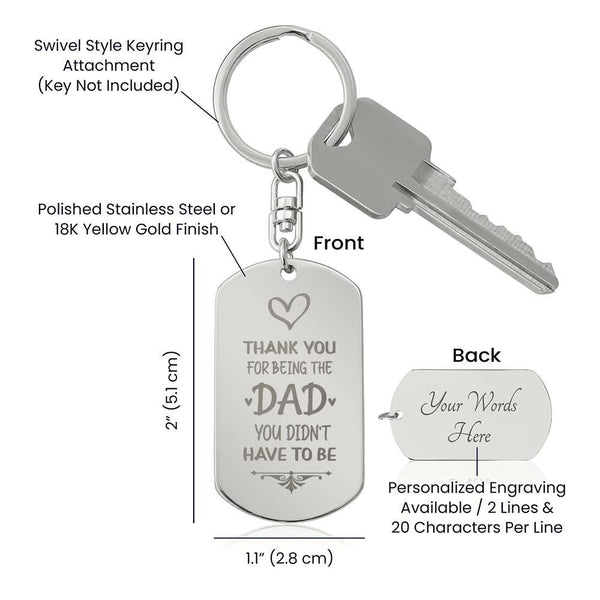 Bonus Dad Keychain Gift - Mallard Moon Gift Shop