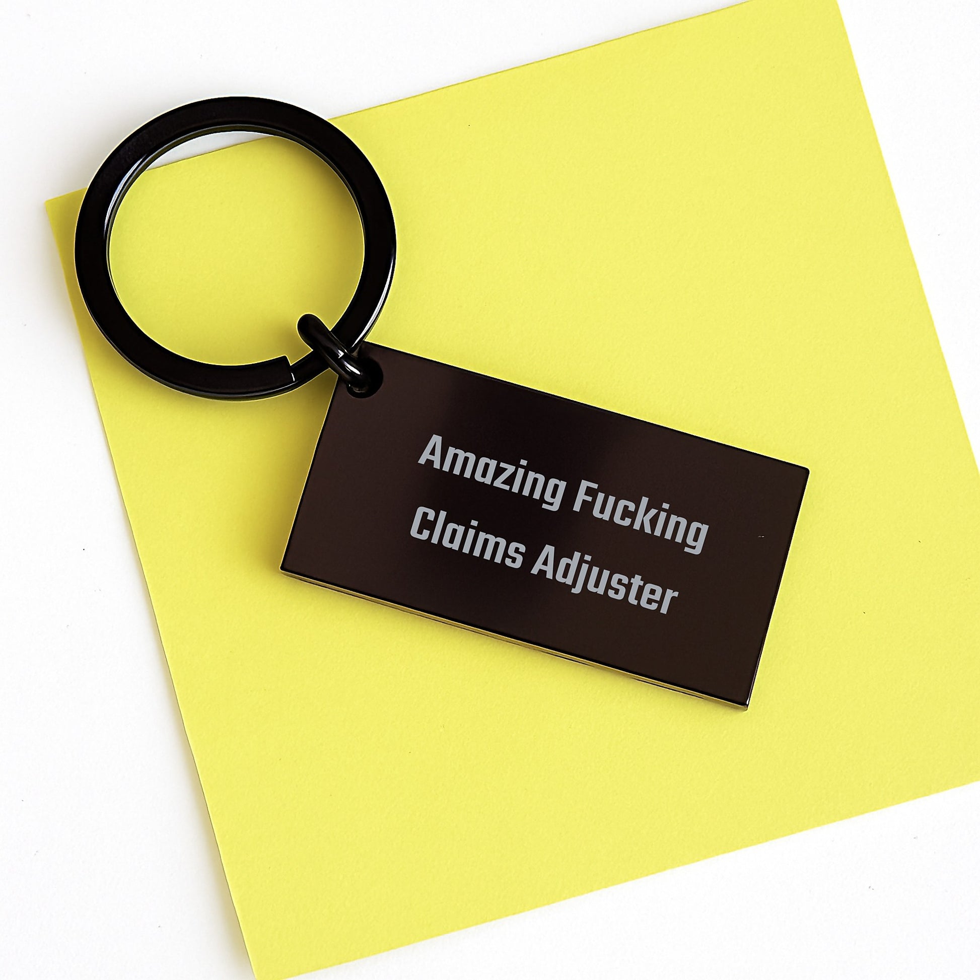 Funny Claims Adjuster Keychain Gifts for Men from Friends on Christmas Unique Occasions - Image 3