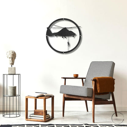 Helicopter Drop Metal Art Wall Sign - Mallard Moon Gift Shop