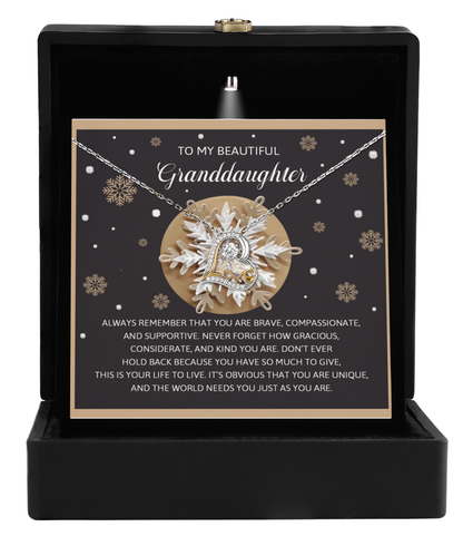 Gift for Granddaughter - As You Are - Love Dancing Heart Pendant Necklace - Mallard Moon Gift Shop