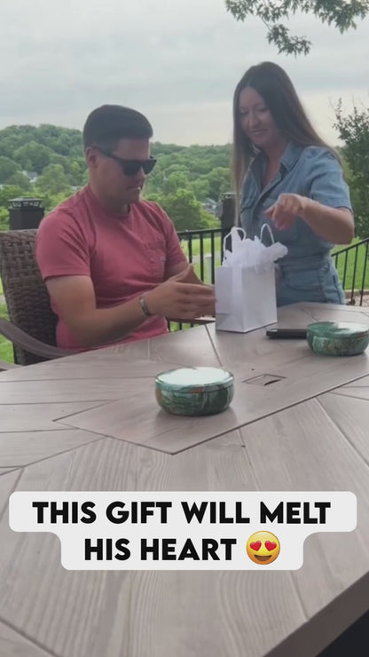 Romantic Gift for Boyfriend – Cuban Link Chain & Love Certificate Keepsake