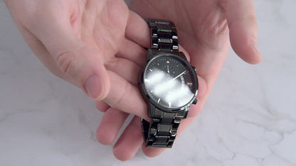 To My Amazing Dad Chronograph Watch Gift | Meaningful Father's Day Watch from Son or Daughter - Timepiece with Heartfelt Message | Unique Birthday or Christmas Gift for Dad