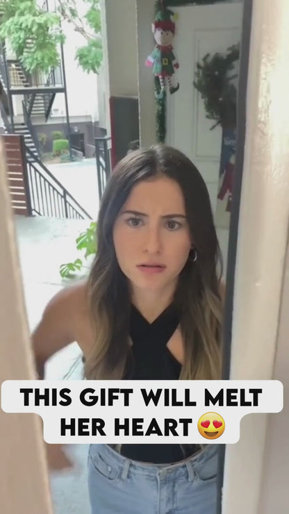 Gift for Bestie - The One - Love Dancing Heart Pendant Necklace