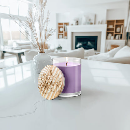 Pumpkin and Spice Engraved Lid Soy Scented Candle - Mallard Moon Gift Shop