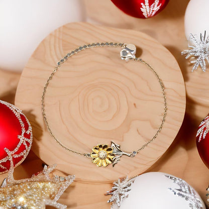 Remarkable Mechanic Gifts, Your dedication and hard work, Inspirational Birthday Christmas Unique Sunflower Bracelet For Mechanic, Coworkers, Men, Women, Friends - Mallard Moon Gift Shop