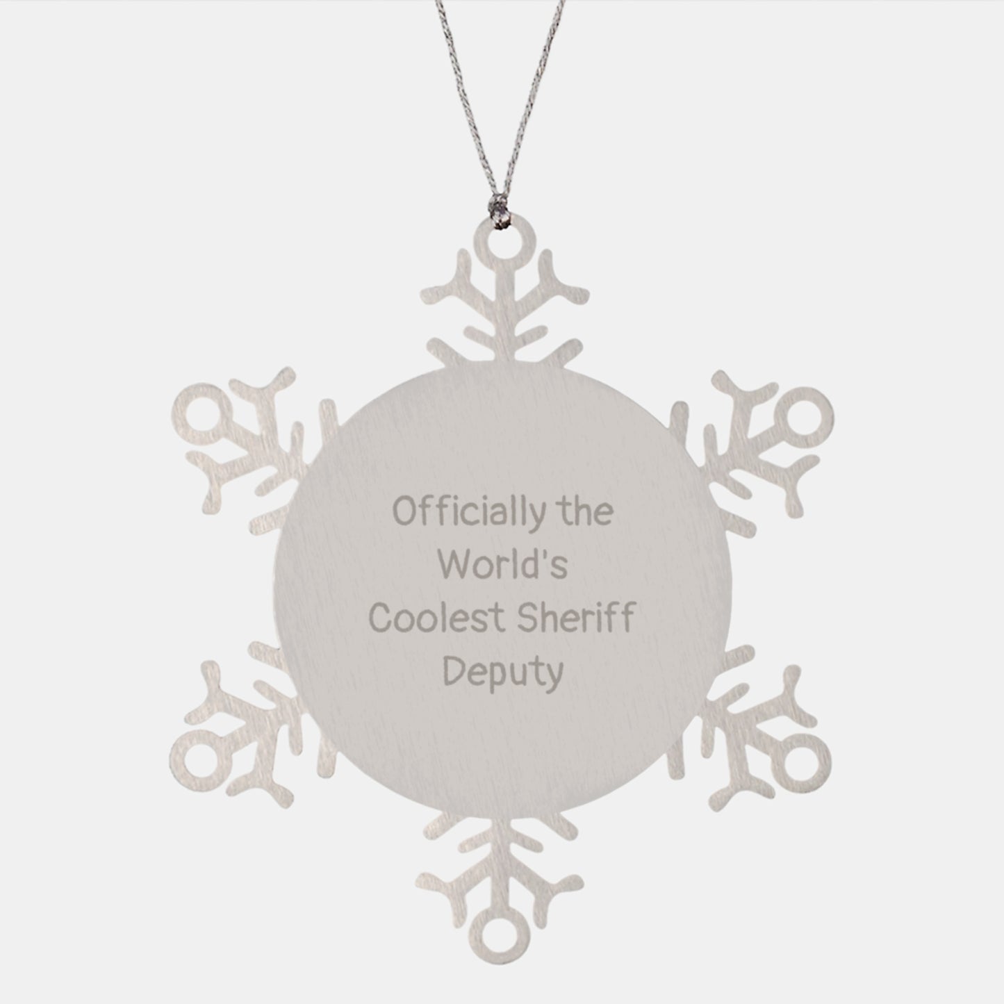 Funny Sheriff Deputy Christmas Unique Gifts from Men to Friends - Image 1