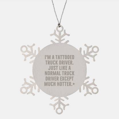 Funny Truck Driver Gifts from Men to Truck Driver Friends, Unique Christmas Unique Gifts for Truck Driver - Image 1