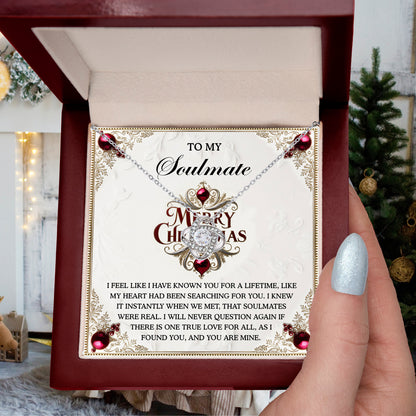 Gift for Soulmate - I Found You - Love Knot Pendant Necklace - Mallard Moon Gift Shop