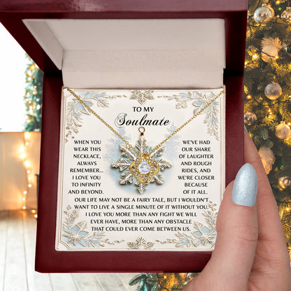 Gift for Soulmate - Infinity And Beyond - Love Knot Pendant Necklace - Mallard Moon Gift Shop