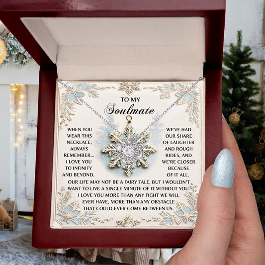 Gift for Soulmate - Infinity And Beyond - Love Knot Pendant Necklace - Mallard Moon Gift Shop